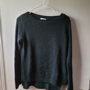 Green casual holiday sweater